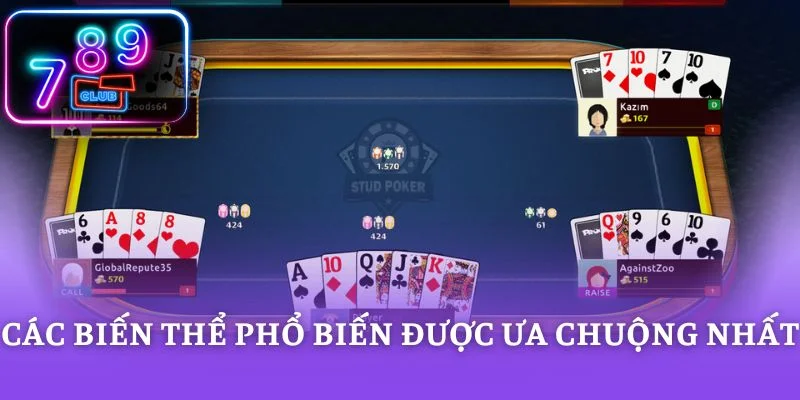 Các biến thể phổ biến được ưa chuộng nhất