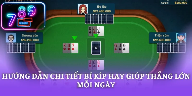 Hướng dẫn chi tiết bí kíp hay giúp thắng lớn mỗi ngày